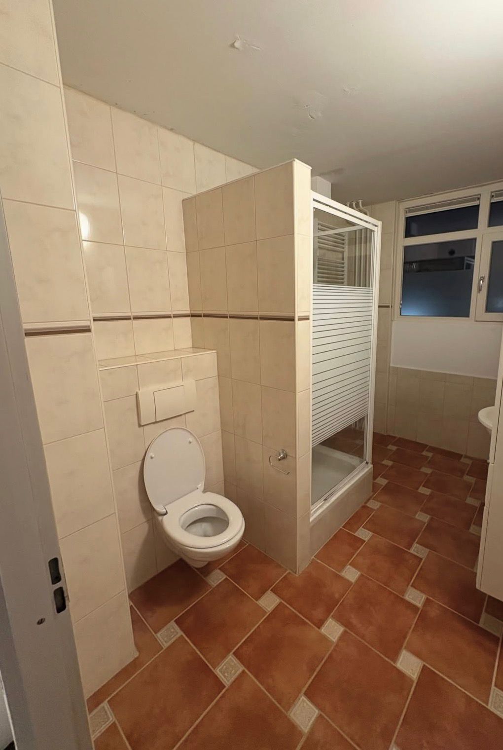 Badkamer marmerlook — voor
